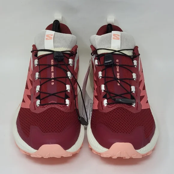 Salomon Sense Ride 5 Gore-tex Peach Running Shoes 473145 Women's Size Multi New - Picture 5 of 11